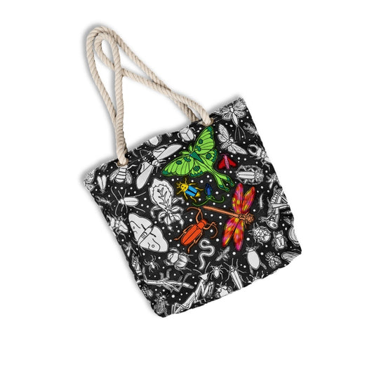 Creepy Crawly Bugs Color Your Own Tote - Medium