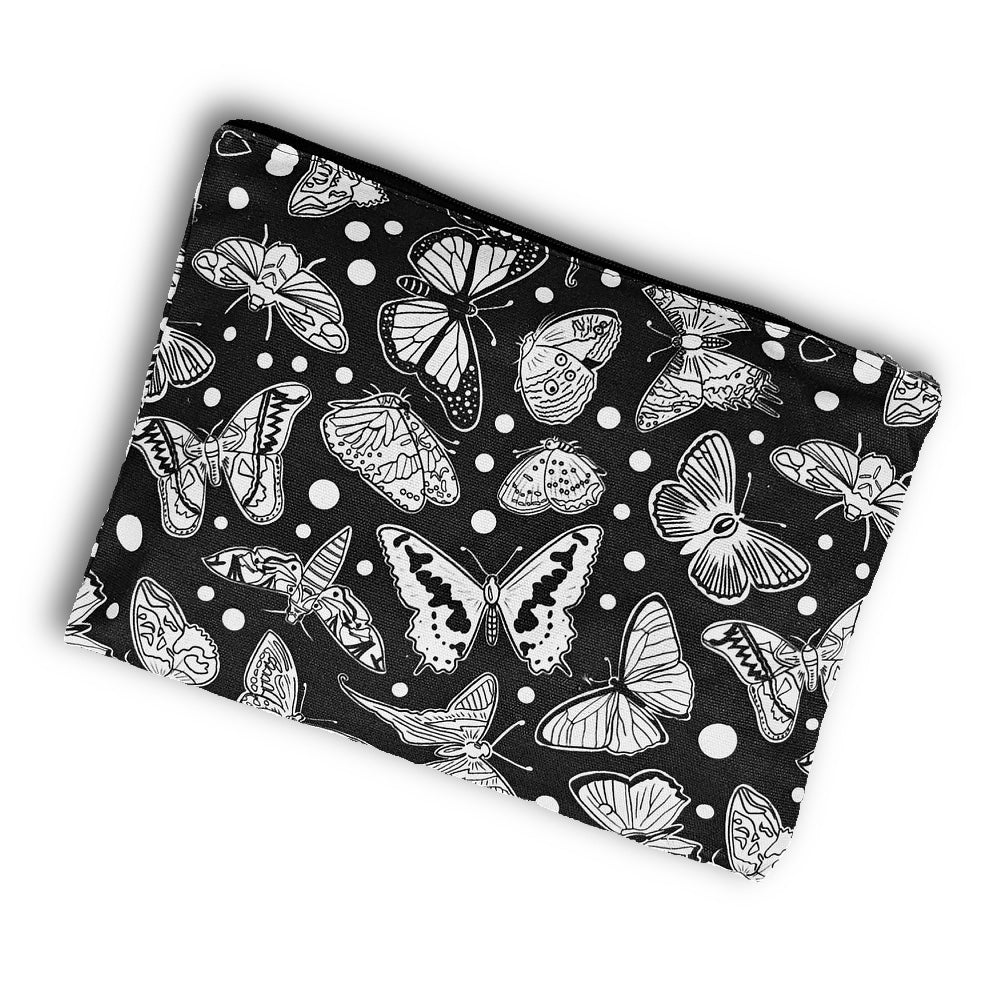 Butterfly Flutter-Bye Color Your Own Pouch - 2.0