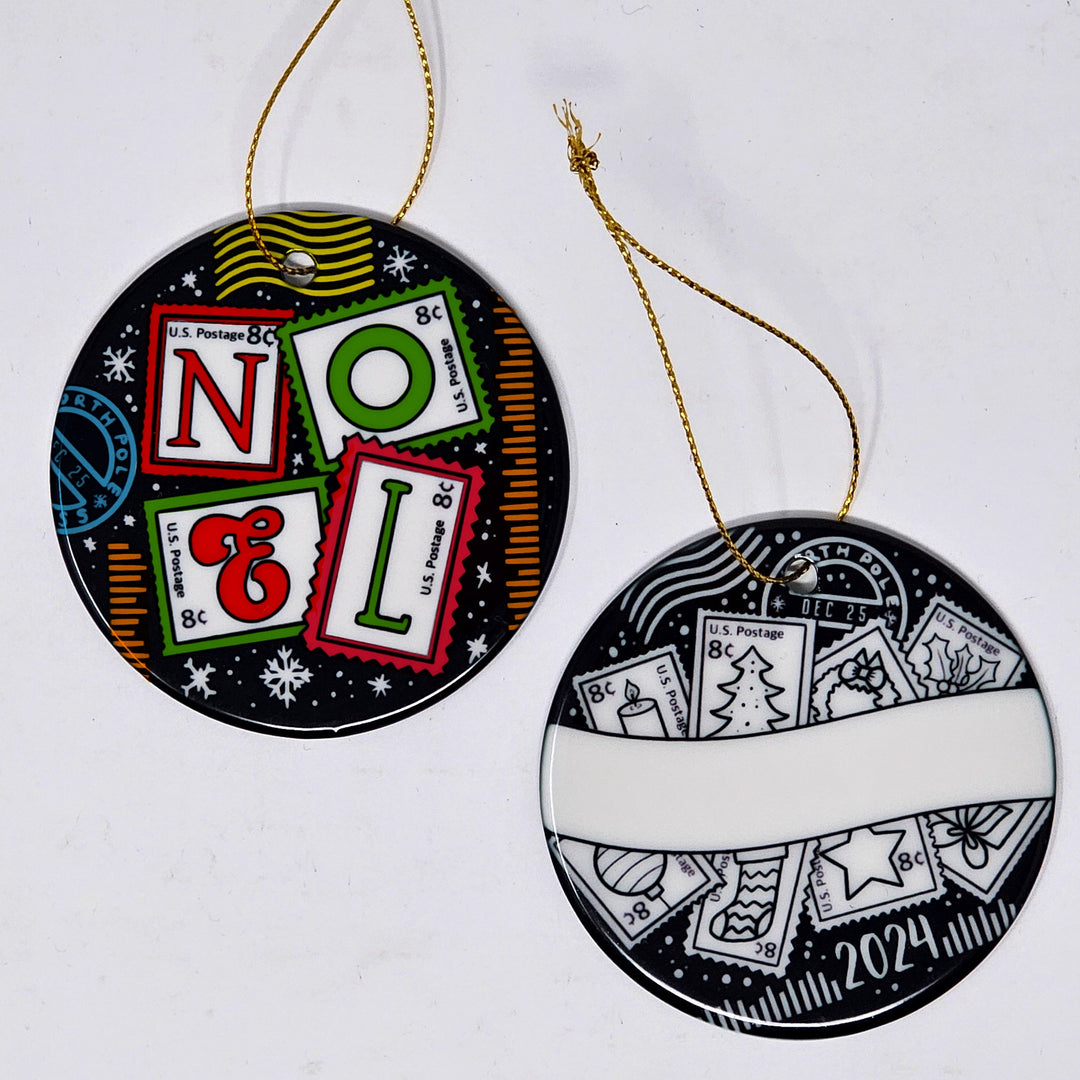 Color Your Own Christmas Ornament - 9 Design Options!