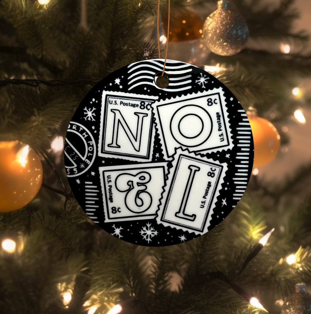 Color Your Own Christmas Ornament - 9 Design Options!