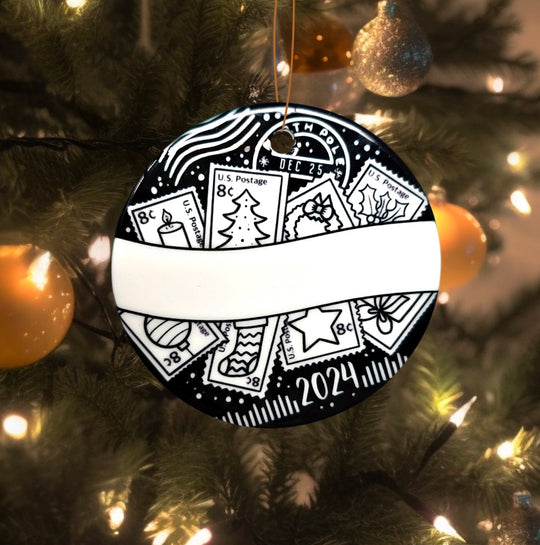 Color Your Own Christmas Ornament - 9 Design Options!