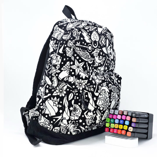 Color Your Own Backpack