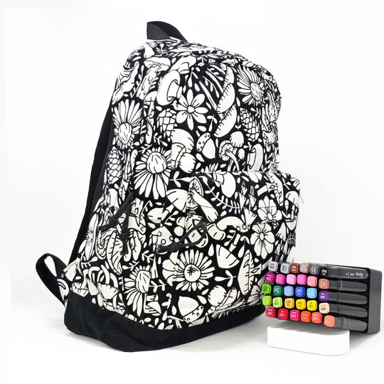 Color Your Own Backpack