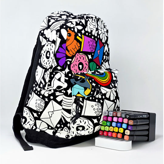 Color Your Own Backpack