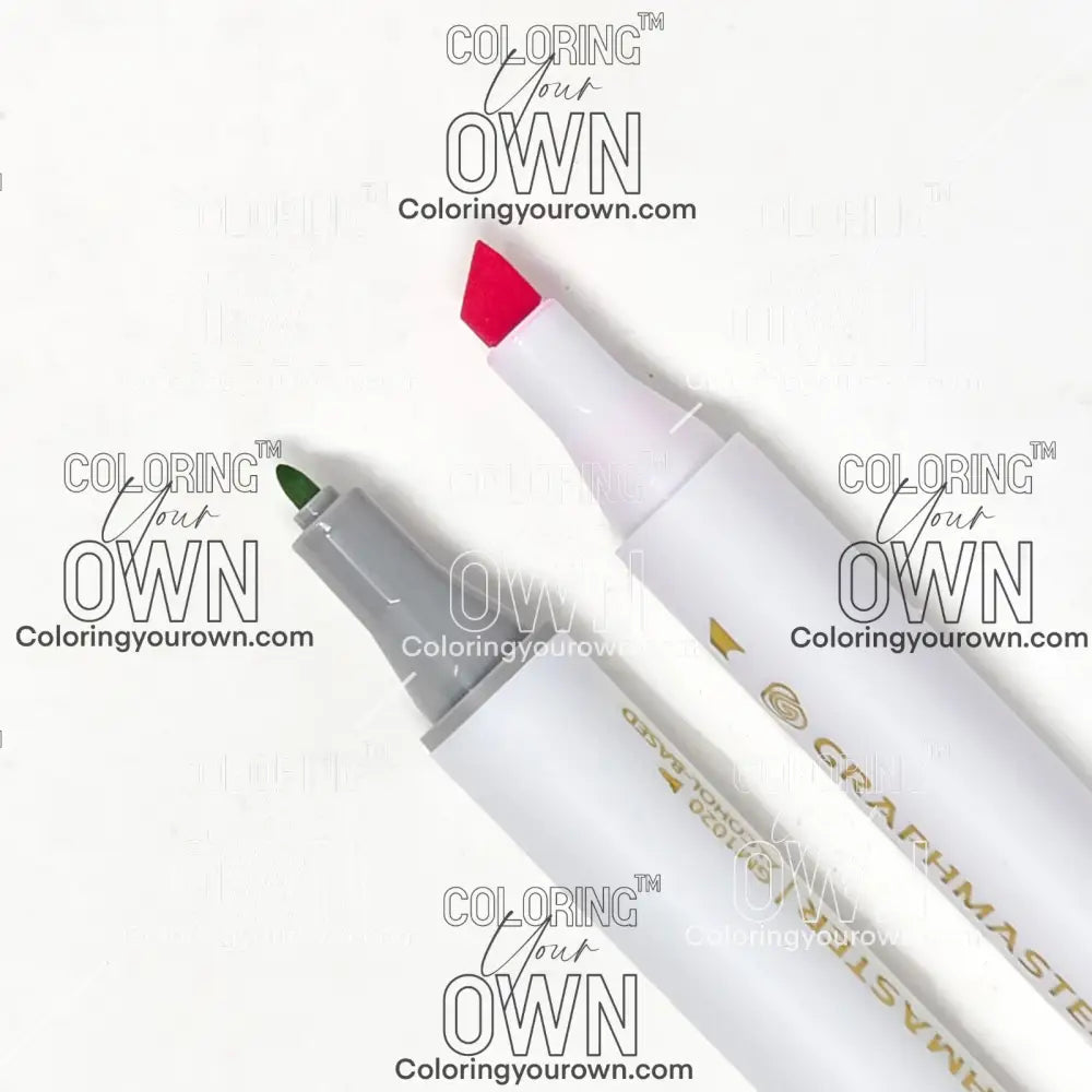 Color Your Own: 36-Piece Dual Tip Marker Pack Markers