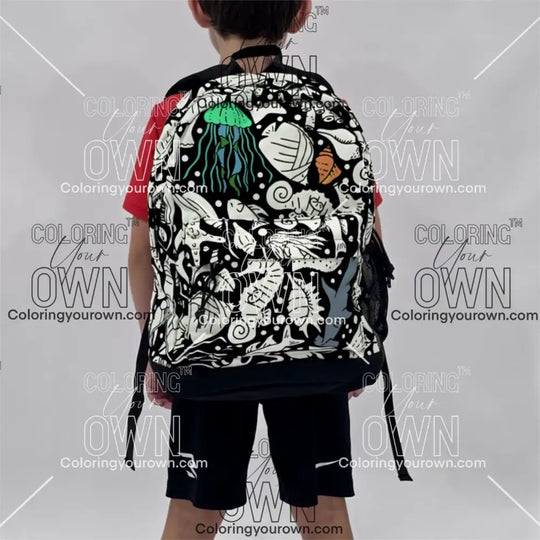Color Your Own Backpack 2.0 - Bags