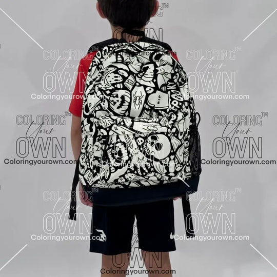 Color Your Own Backpack 2.0 - Bags
