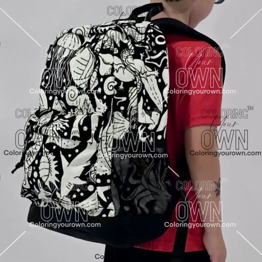 Color Your Own Backpack 2.0 - Bags