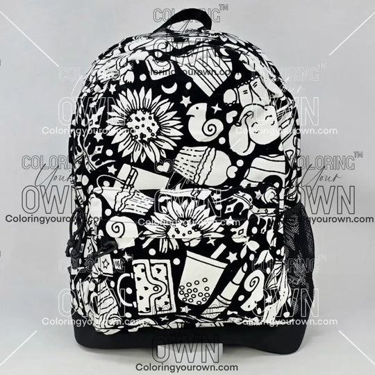 Color Your Own Backpack 2.0 - Doodle - Bags
