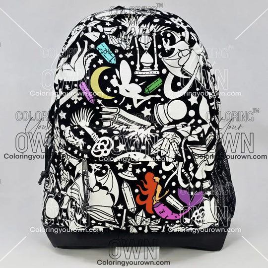 Color Your Own Backpack 2.0 - Romantasy - Bags