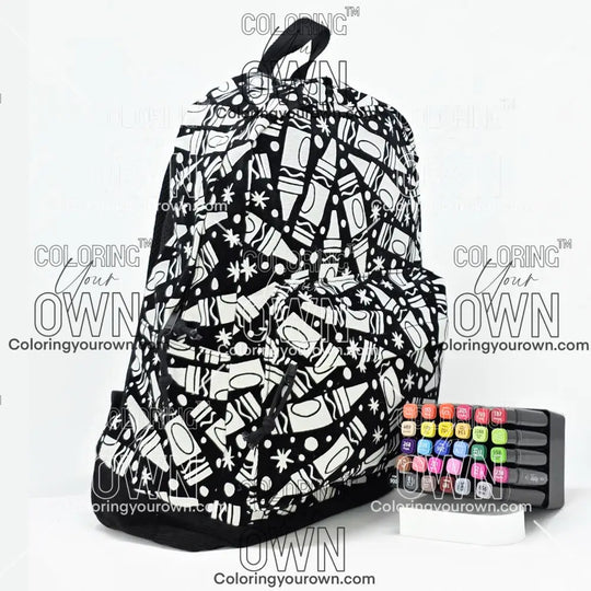 Color Your Own Backpack Bags