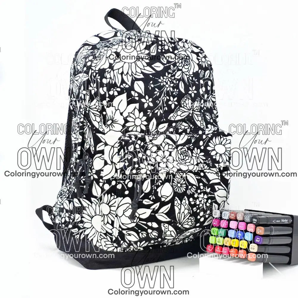 Color Your Own Backpack Bags