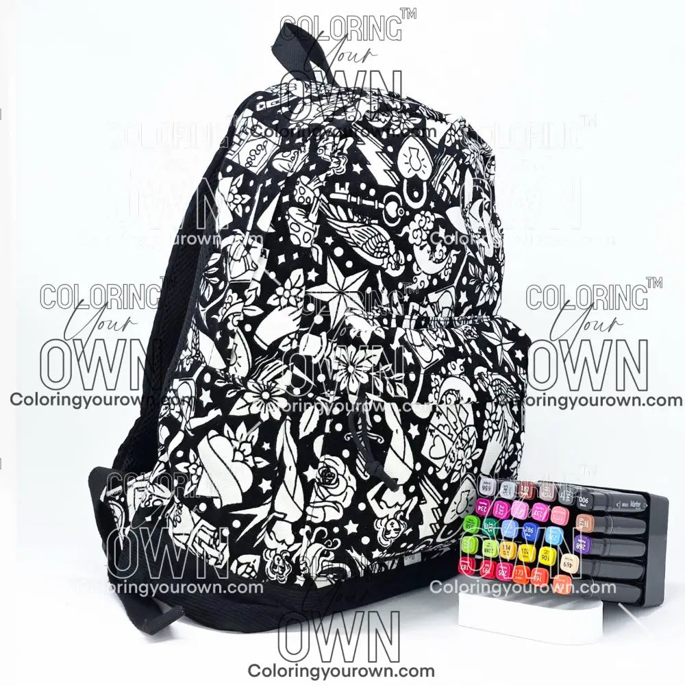 Color Your Own Backpack Bags