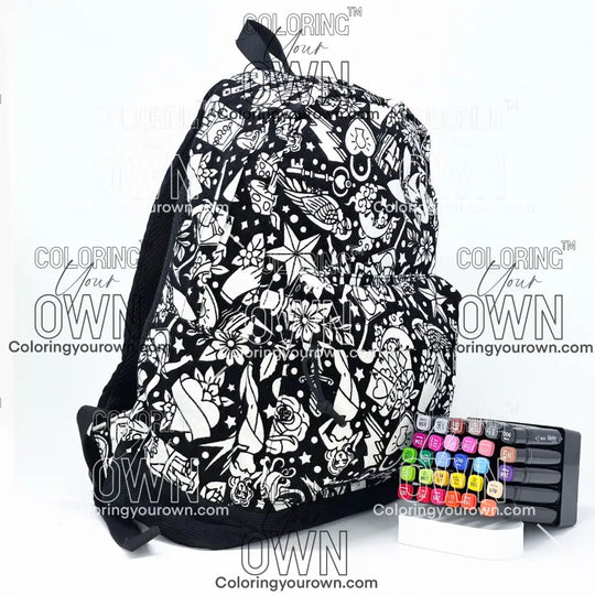 Color Your Own Backpack Bags