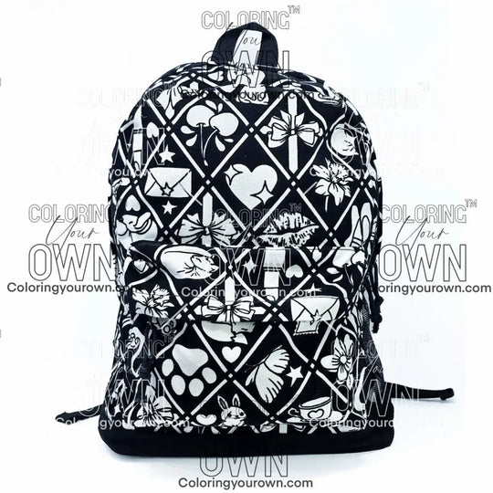 Color Your Own Backpack Coquette Bags