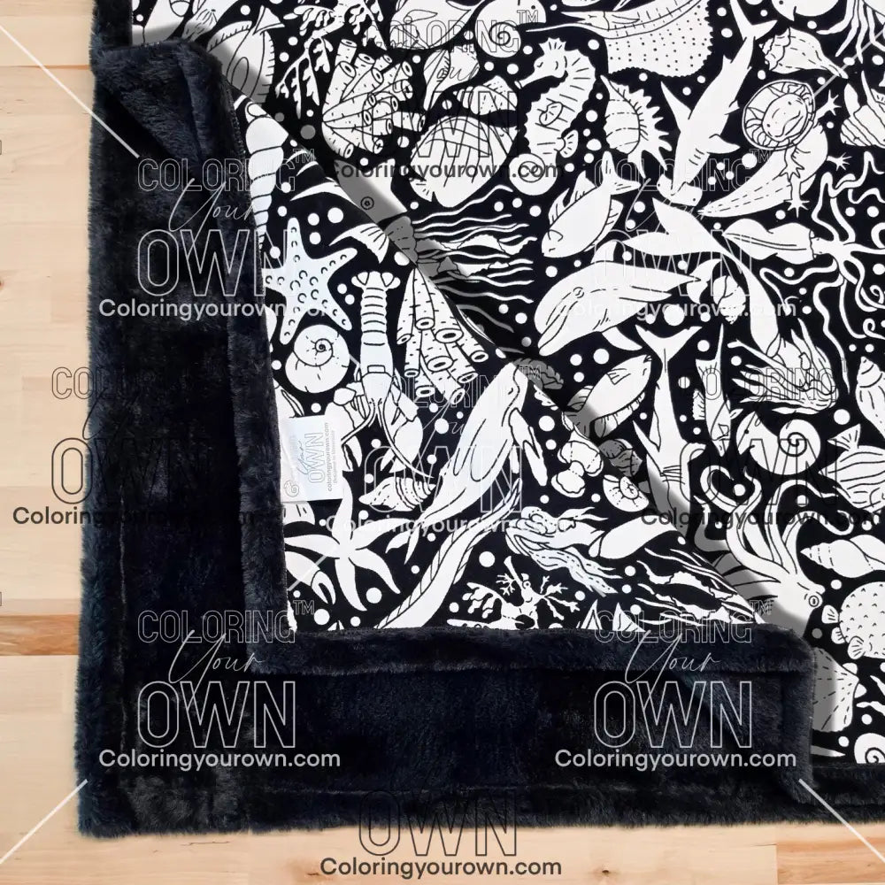 Color Your Own Blanket - blanket