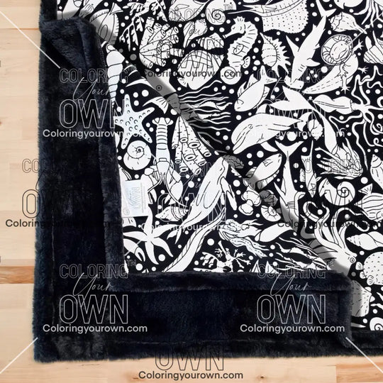 Color Your Own Blanket - blanket