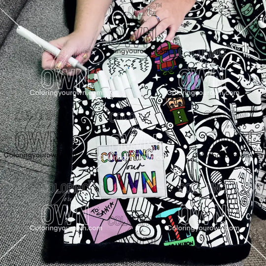 Color Your Own Blanket - blanket