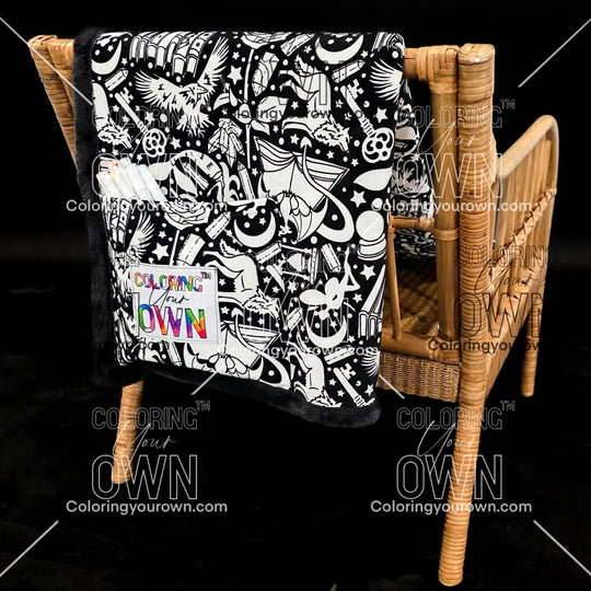 Color Your Own Blanket blanket
