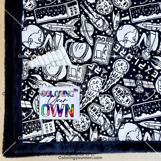 Color Your Own Blanket blanket