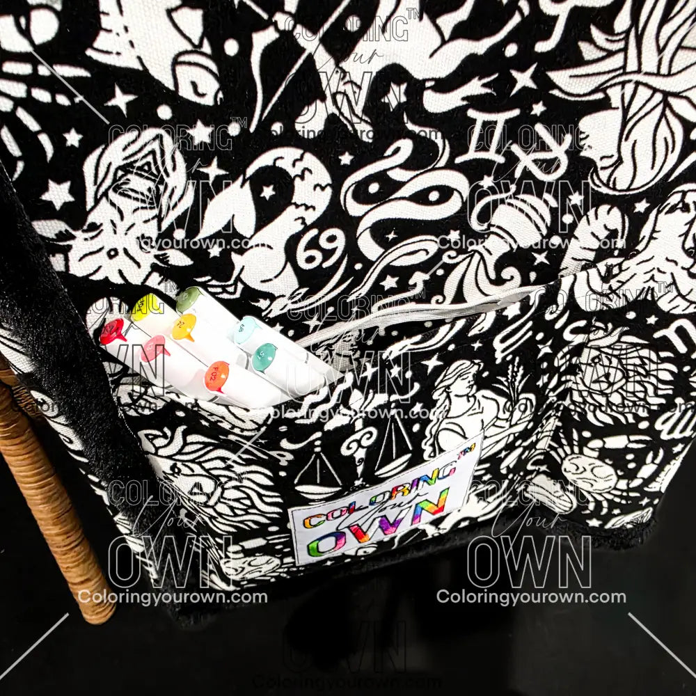 Color Your Own Blanket blanket