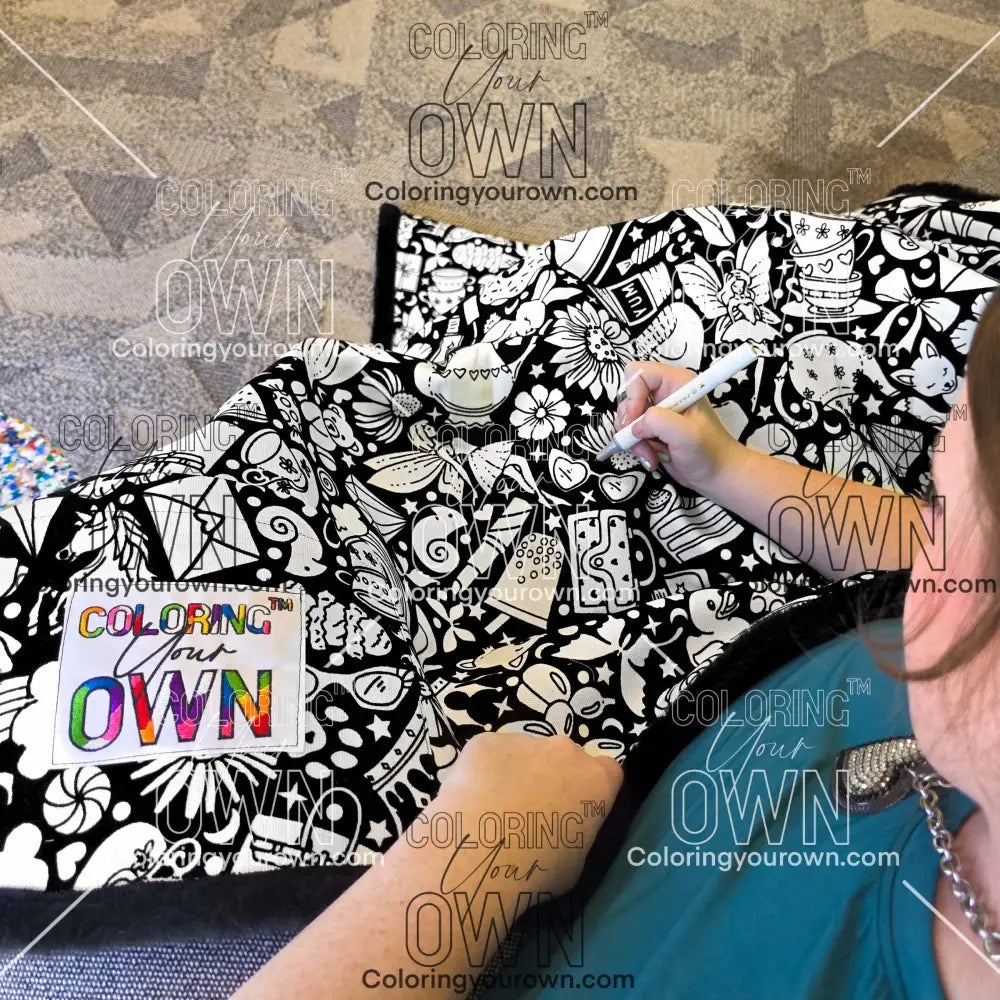 Color Your Own Blanket - blanket