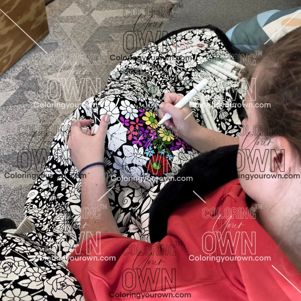 Color Your Own Blanket - blanket
