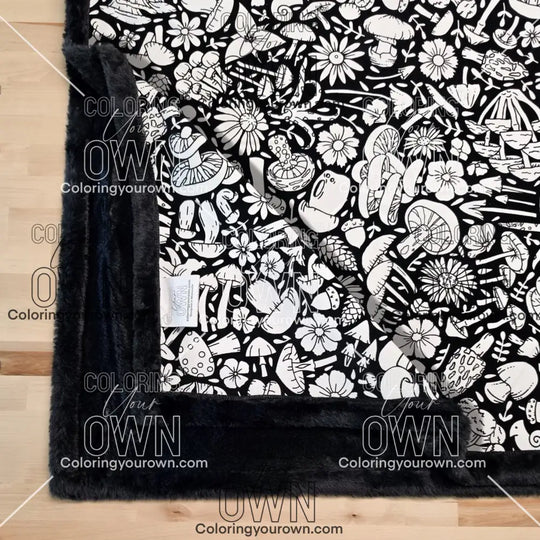 Color Your Own Blanket - blanket
