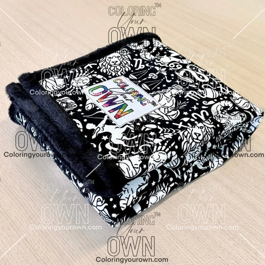 Color Your Own Blanket blanket