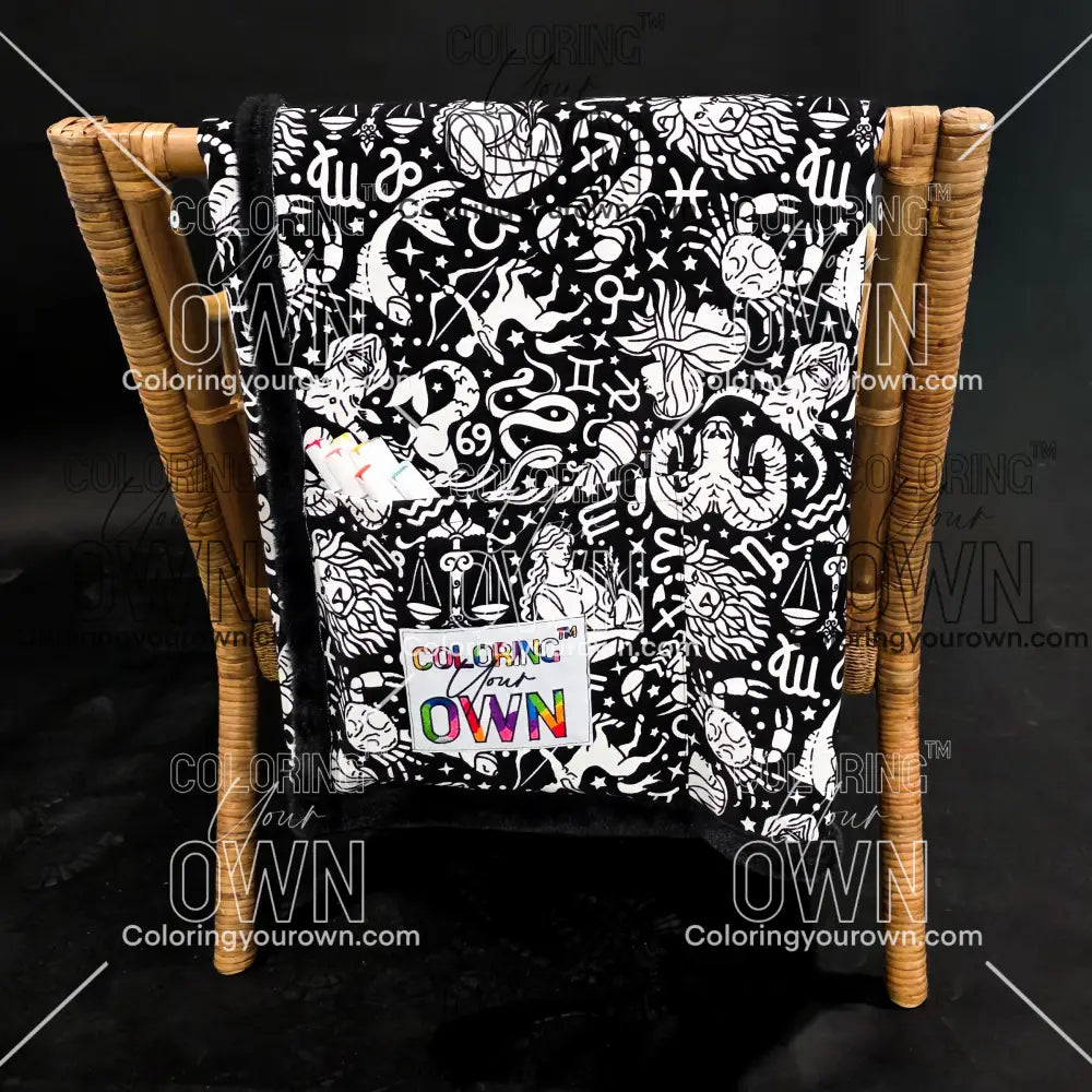 Color Your Own Blanket blanket