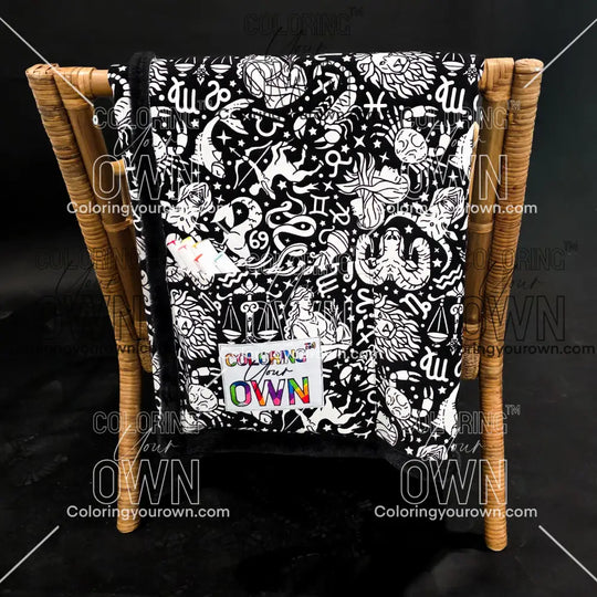 Color Your Own Blanket blanket