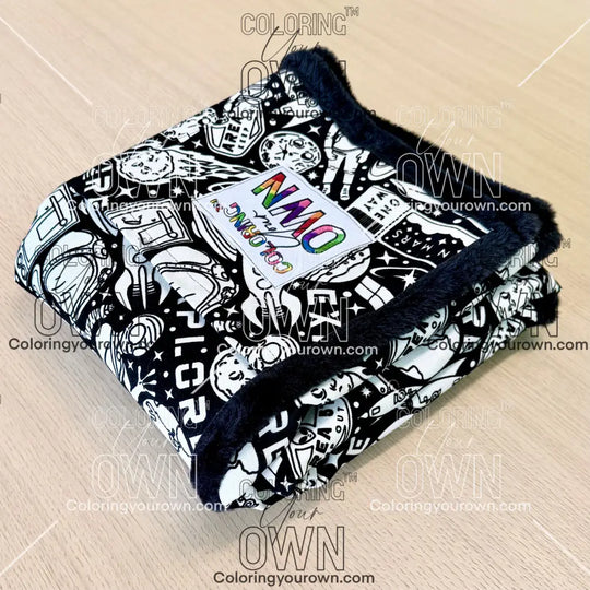 Color Your Own Blanket blanket