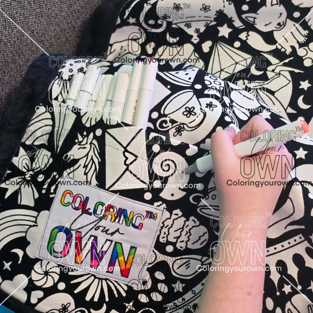 Color Your Own Blanket - blanket