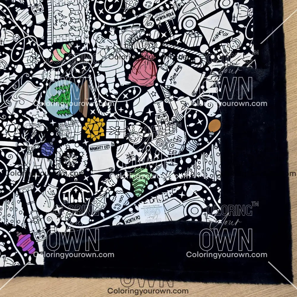 Color Your Own Blanket - blanket