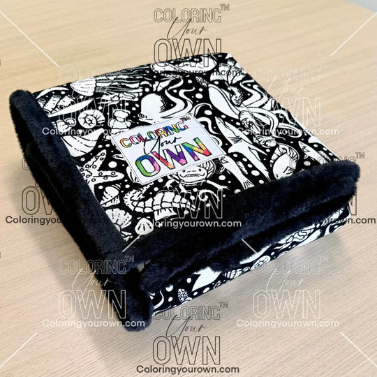 Color Your Own Blanket blanket