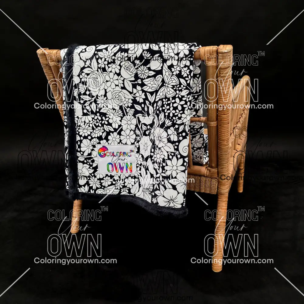 Color Your Own Blanket - blanket