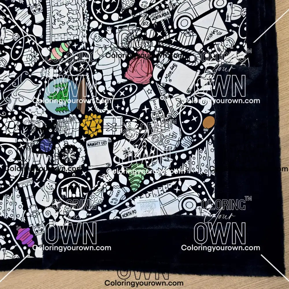 Color Your Own Blanket - blanket