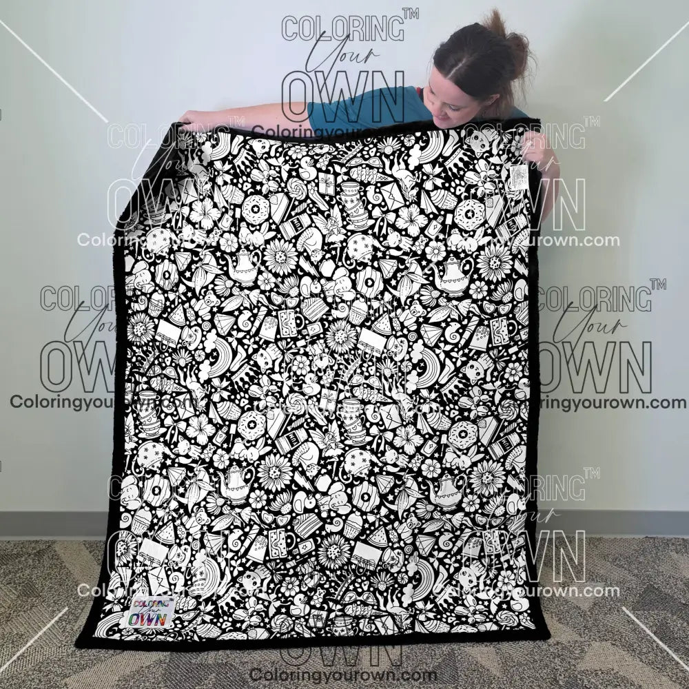 Color Your Own Blanket - Australia - blanket