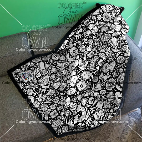 Color Your Own Blanket - Australia - blanket