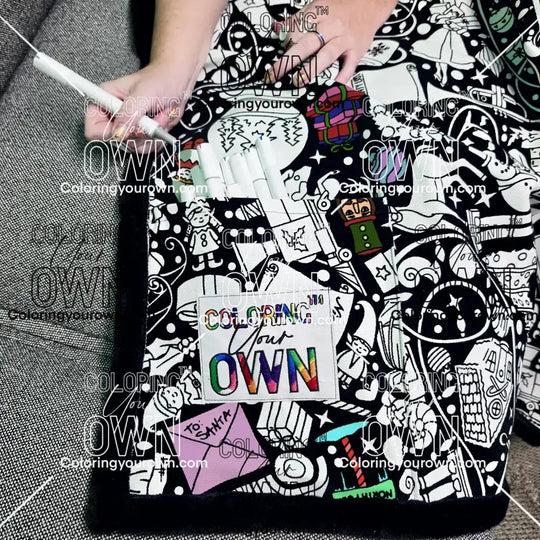 Color Your Own Blanket - blanket