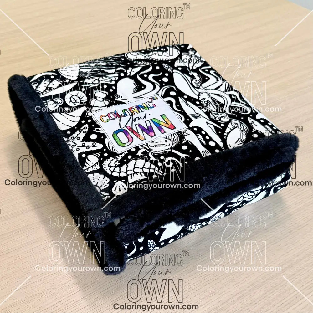 Color Your Own Blanket - Australia blanket