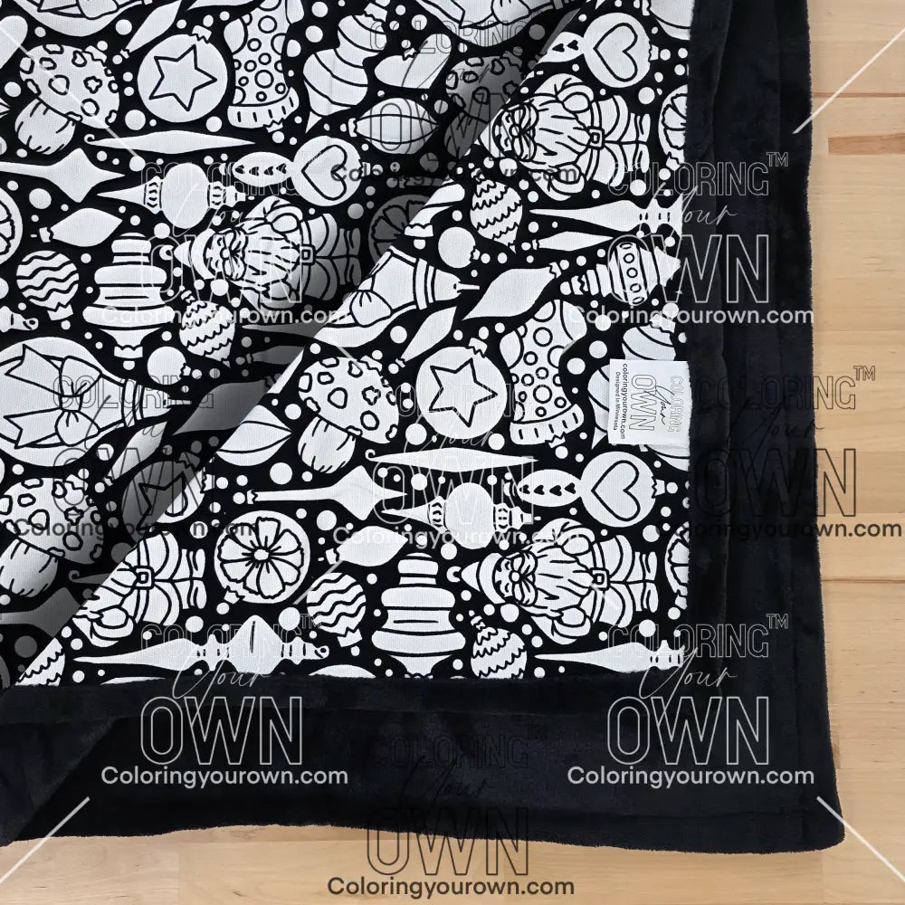 Color Your Own Blanket - Seasonal blanket