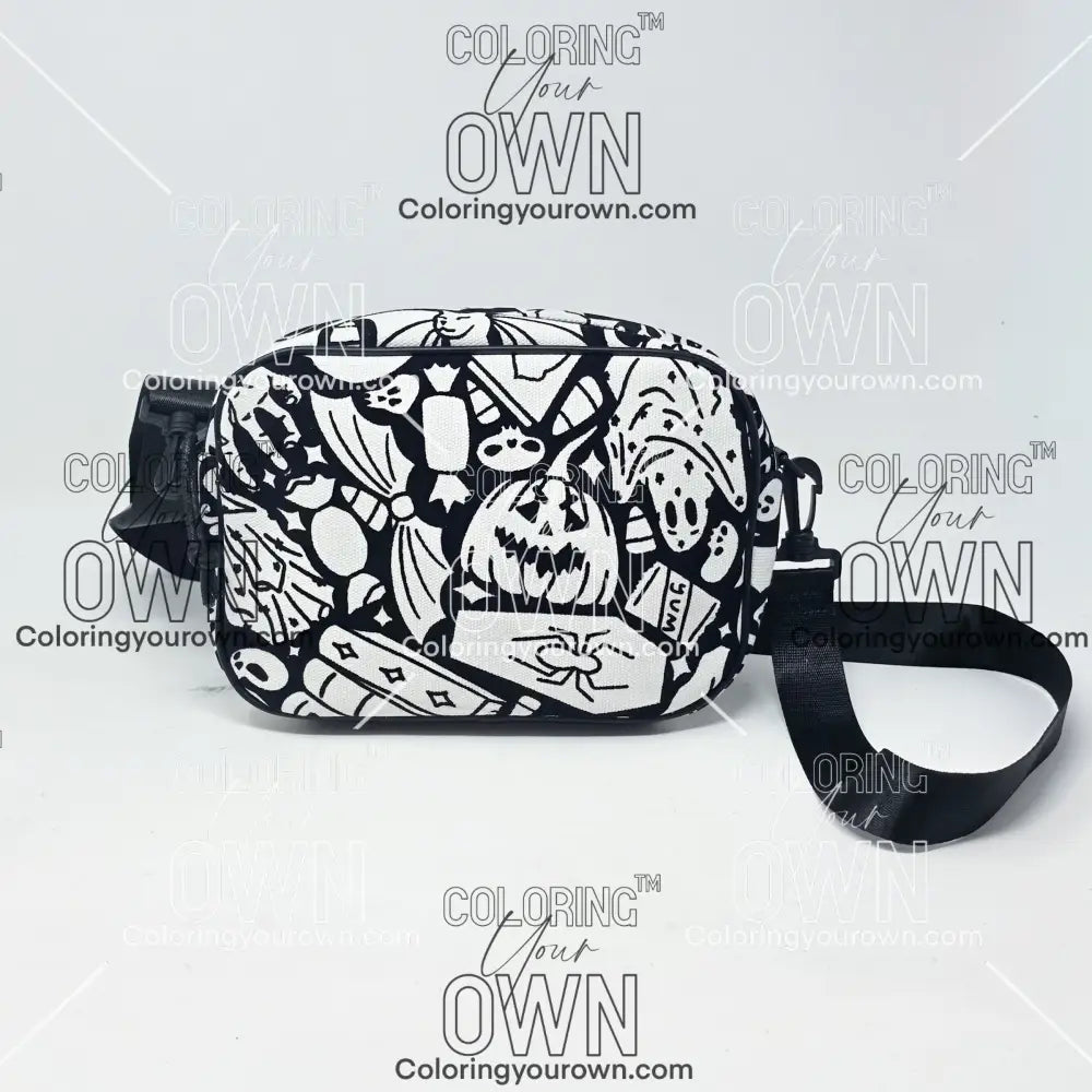 Color Your Own Multi-Use Crossbody - Halloween - Bags