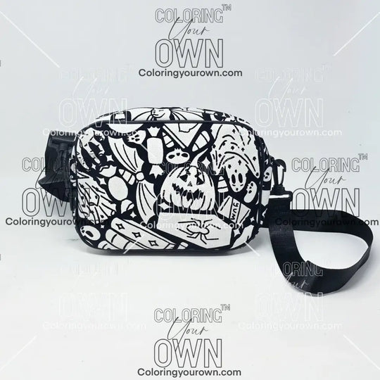 Color Your Own Multi-Use Crossbody - Halloween - Bags