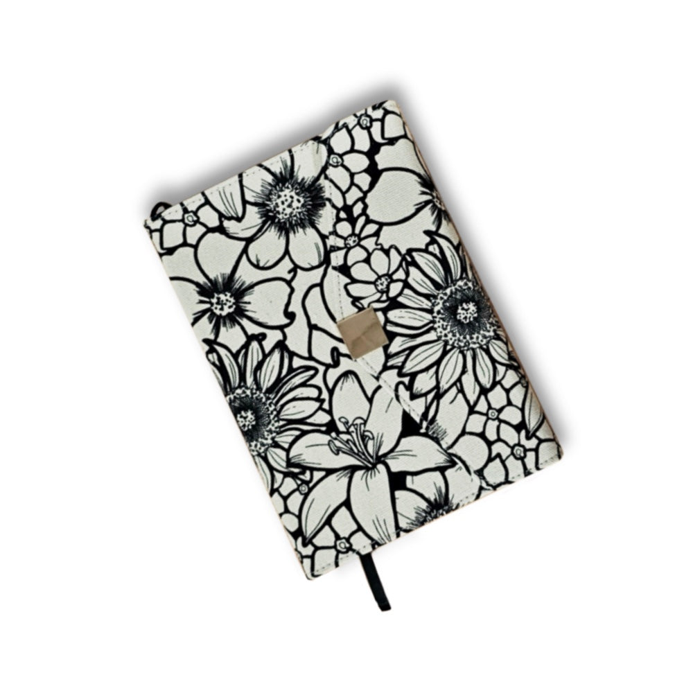 Flower Abundance Color and Decorate Your Own Journal