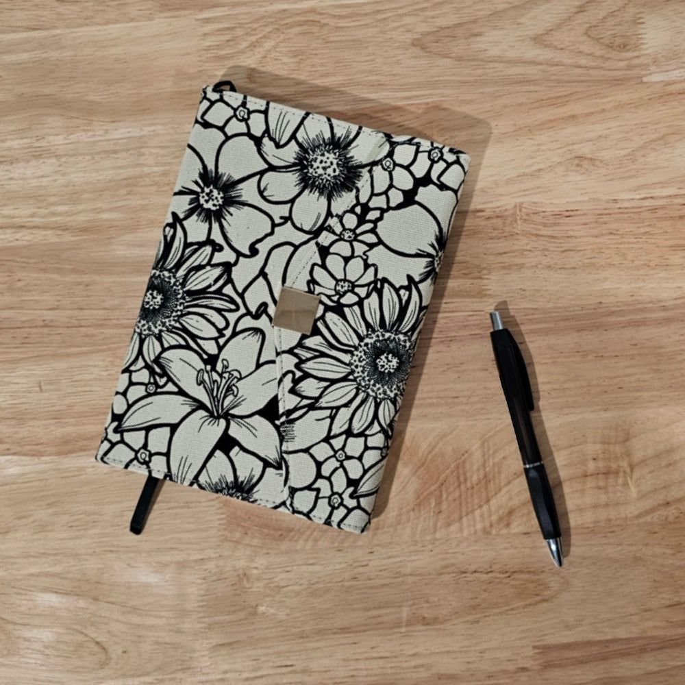 Flower Abundance Color and Decorate Your Own Journal