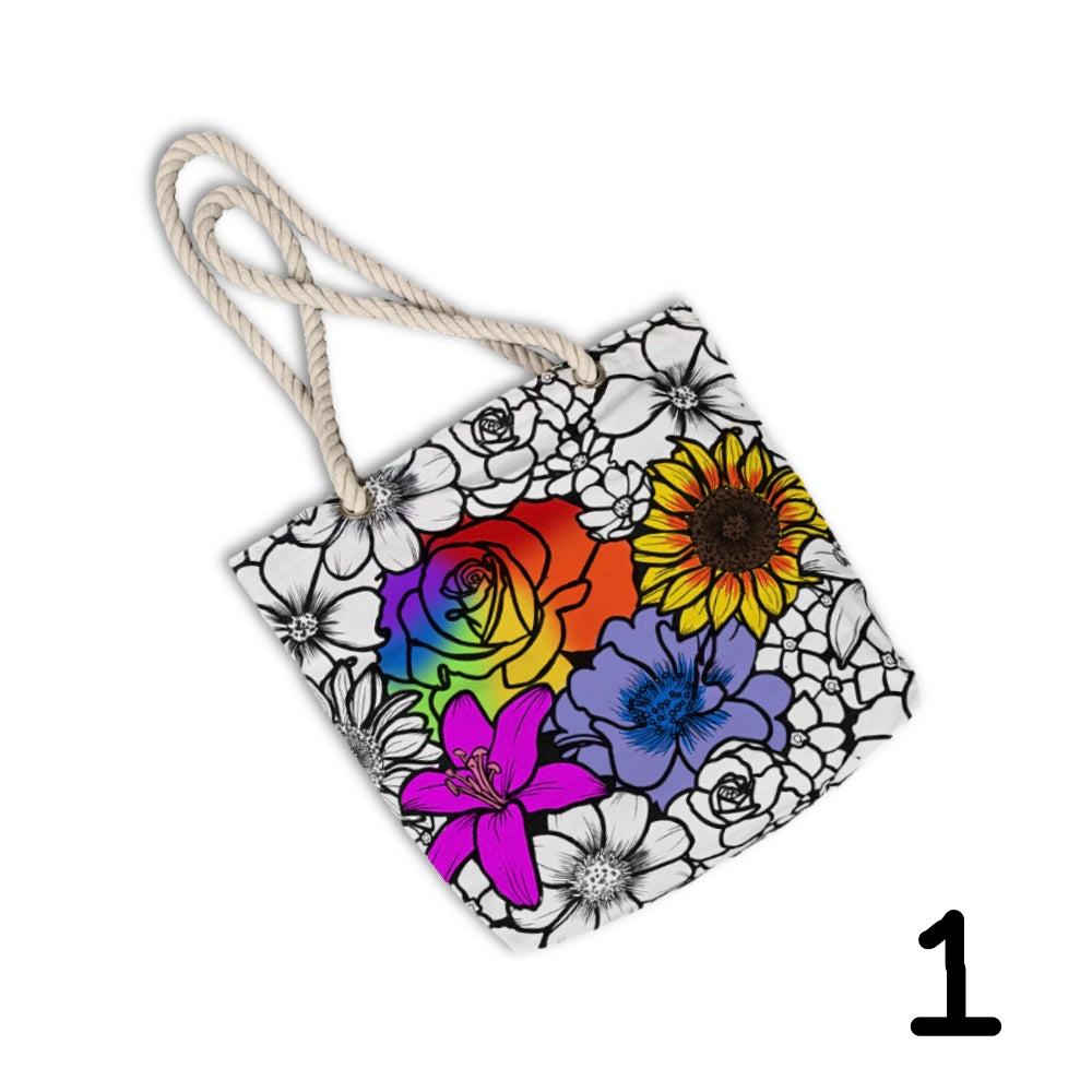 Color Your Own Tote Bag 12 Designs to Choose from