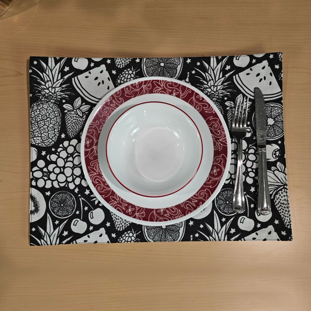 Juicy Fruits Color Your Own Placemats