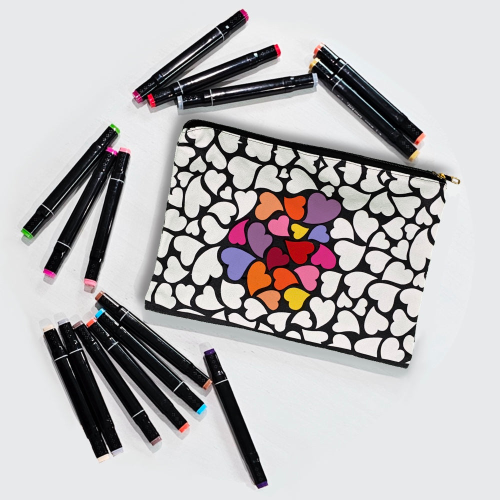 Color Your Own Pouch - 2.0 - 18 designs to choose from!