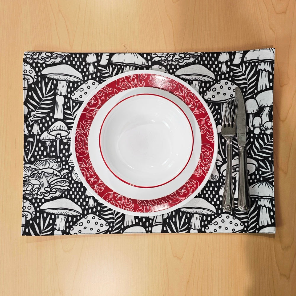 Mushroom Madness Color Your Own Placemats